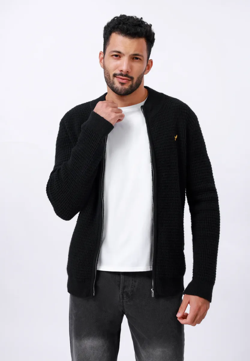 Strickjacke - black