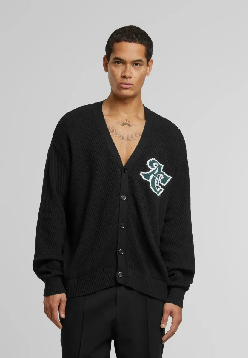Strickjacke - black