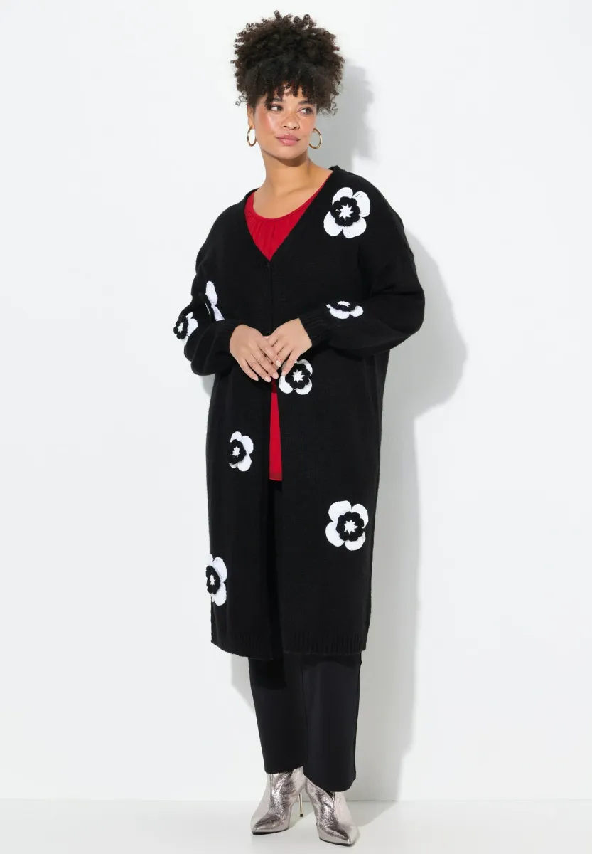 Strickjacke - black