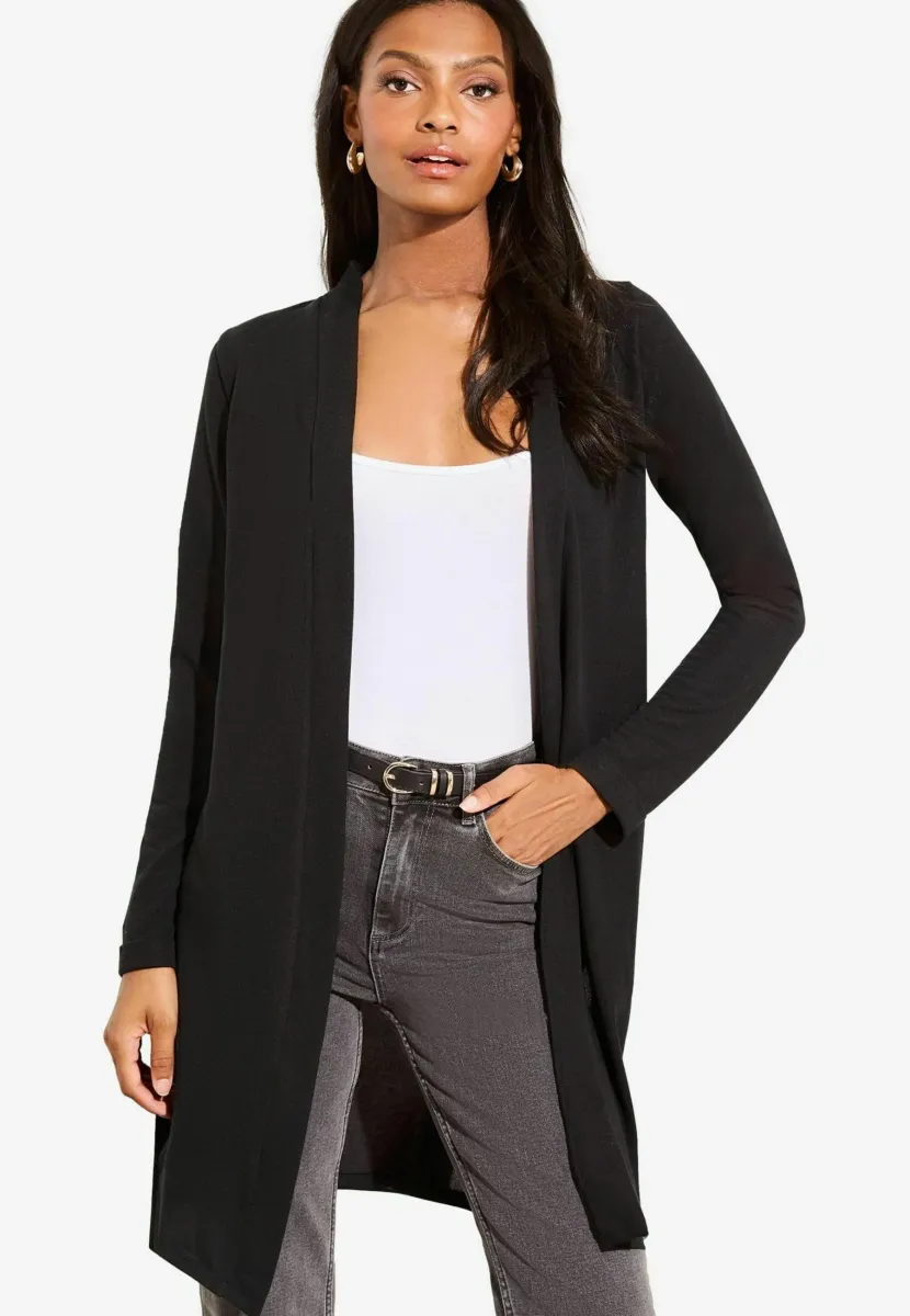 Strickjacke - black