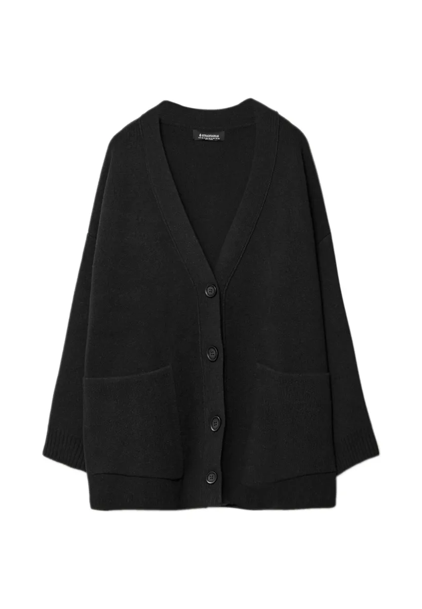 Strickjacke - black