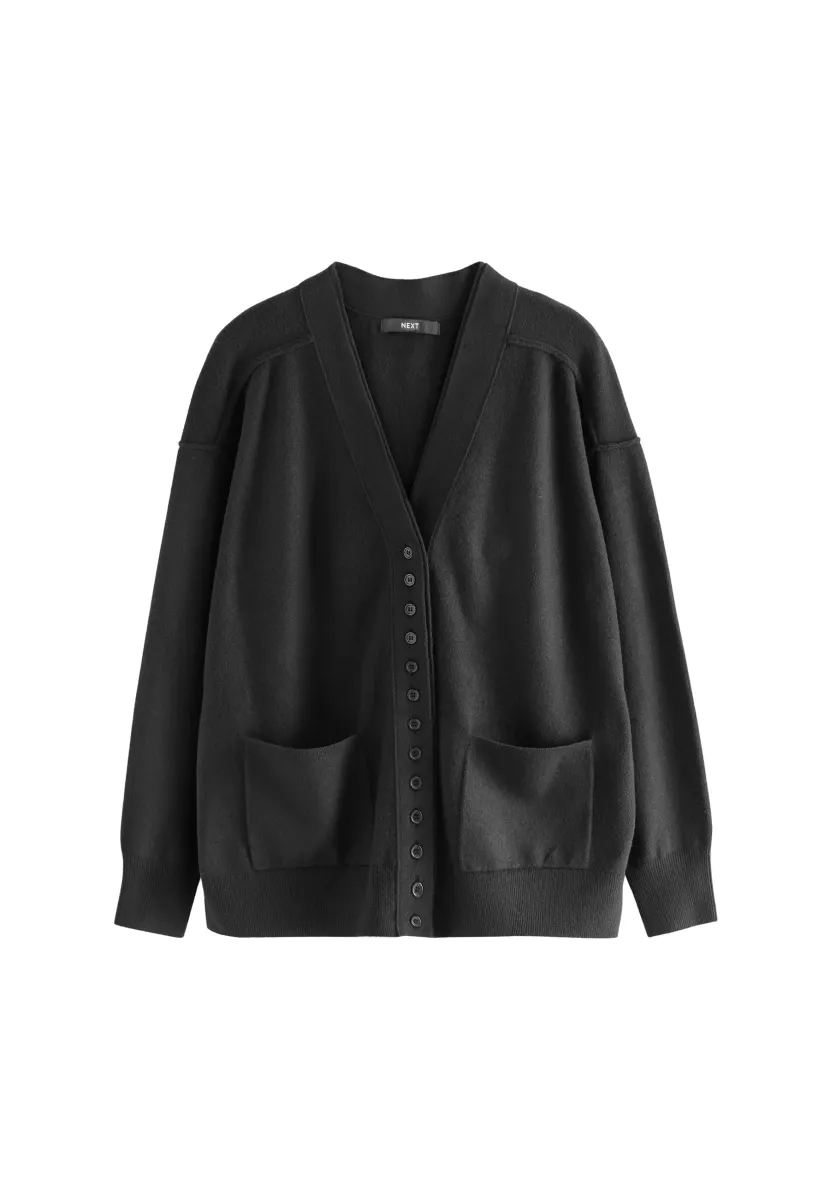 Strickjacke - black