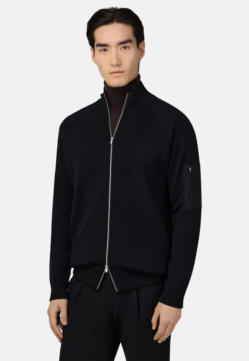 Strickjacke - black