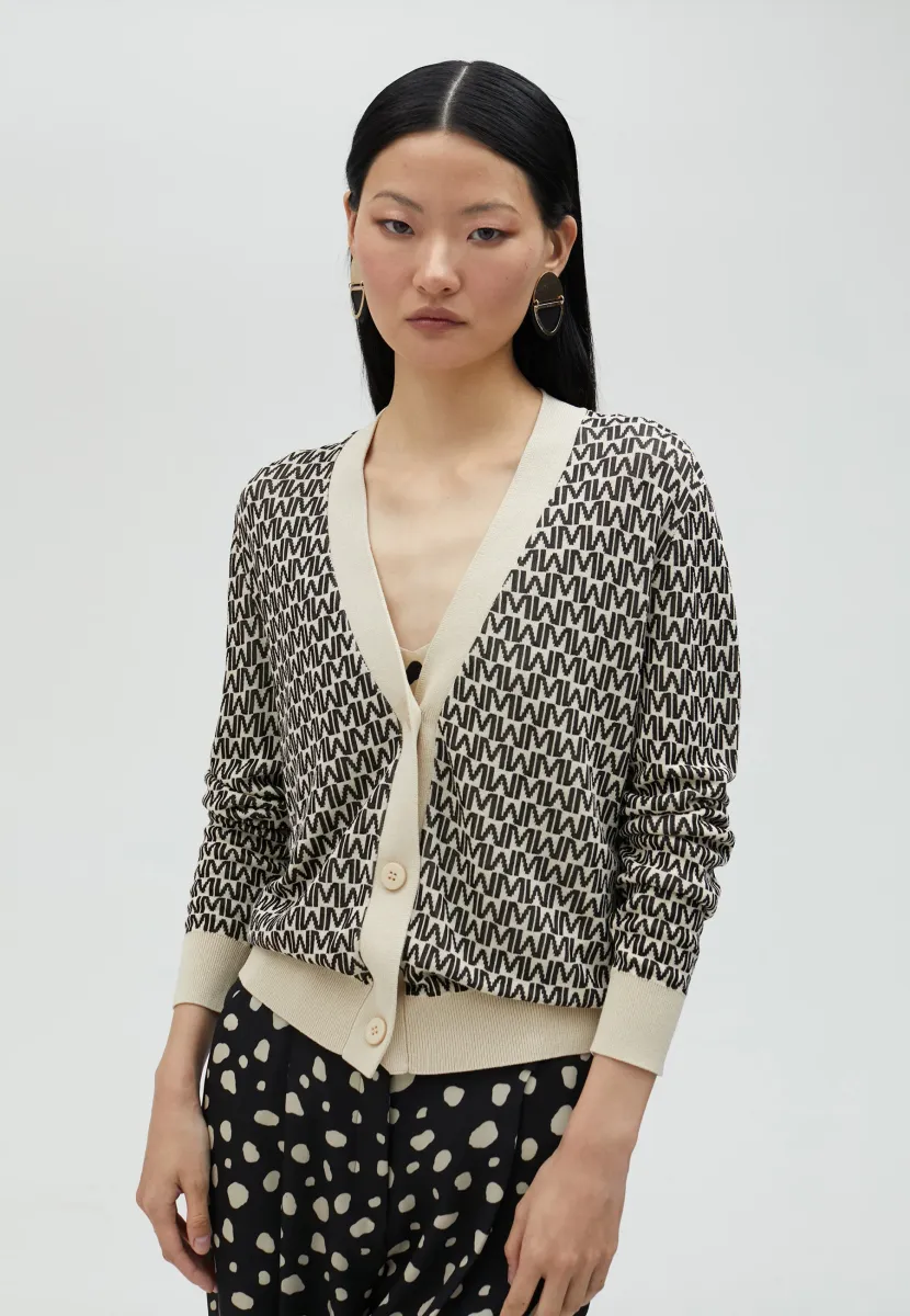 Strickjacke - black