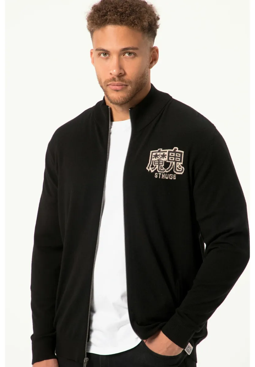 Strickjacke - black