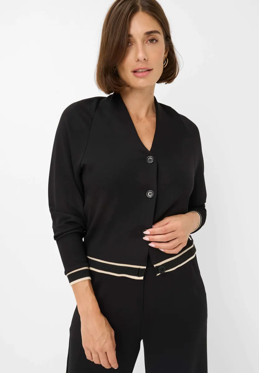 Strickjacke - black