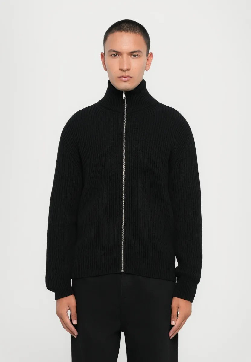 Strickjacke - black