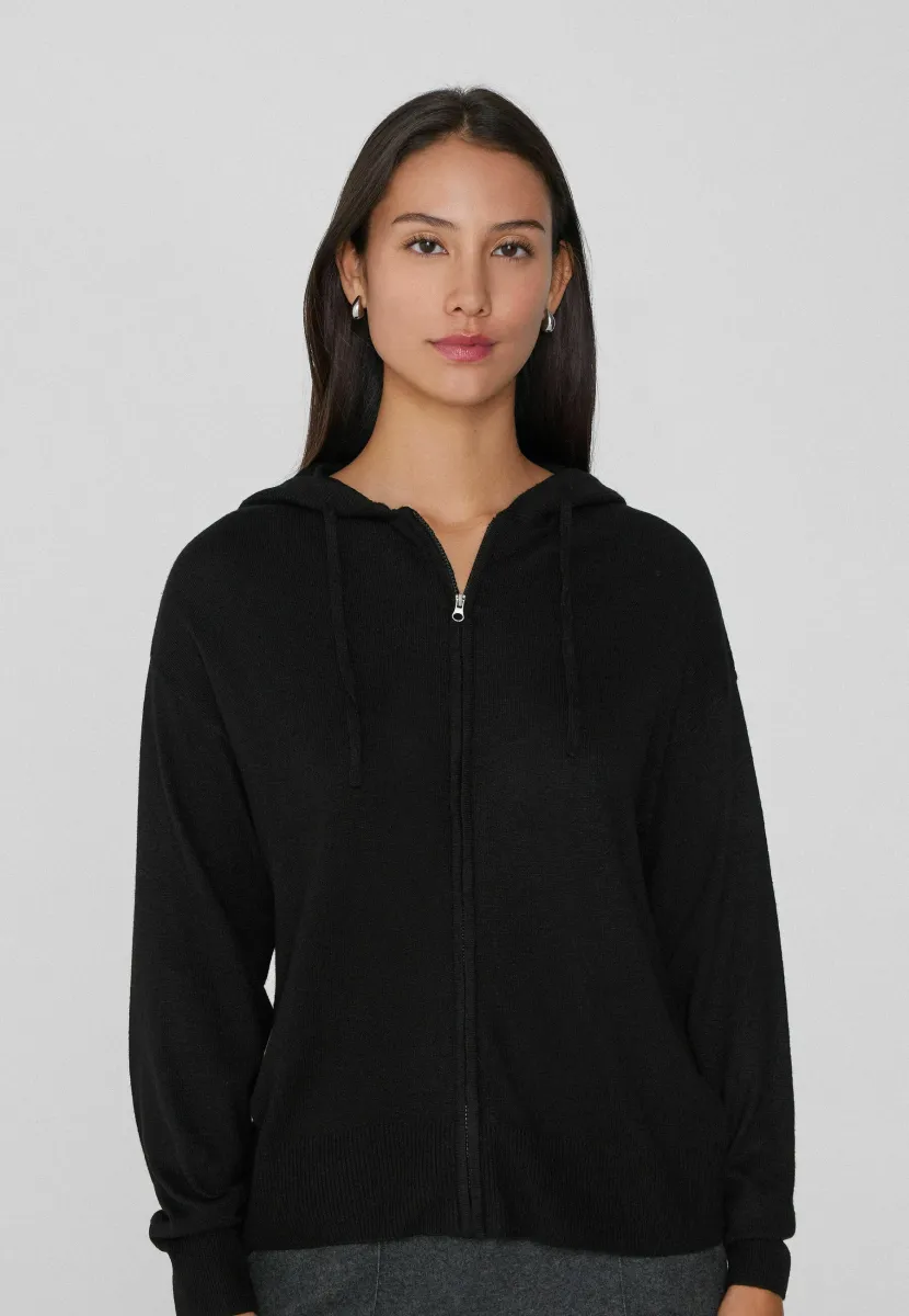 Strickjacke - black