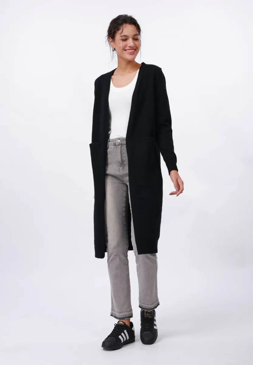 Strickjacke - black