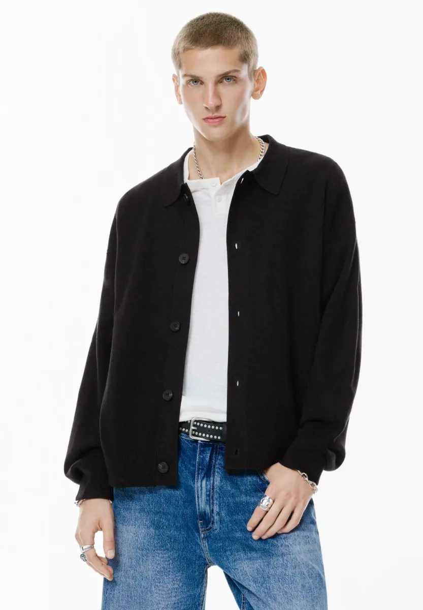 Strickjacke - black
