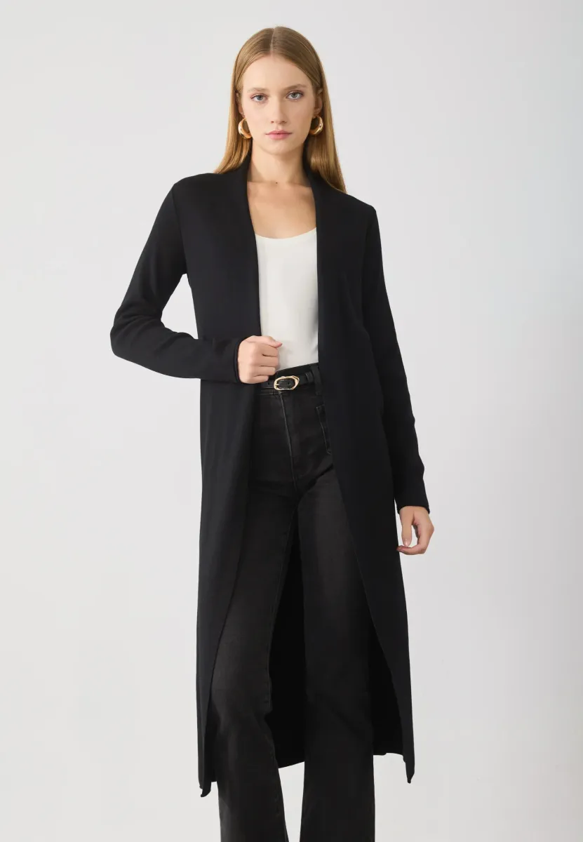 Strickjacke - black