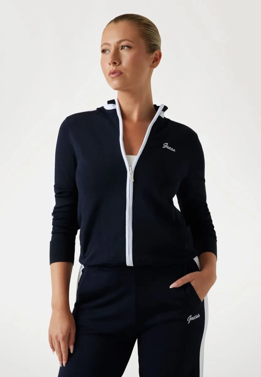 Strickjacke - blau