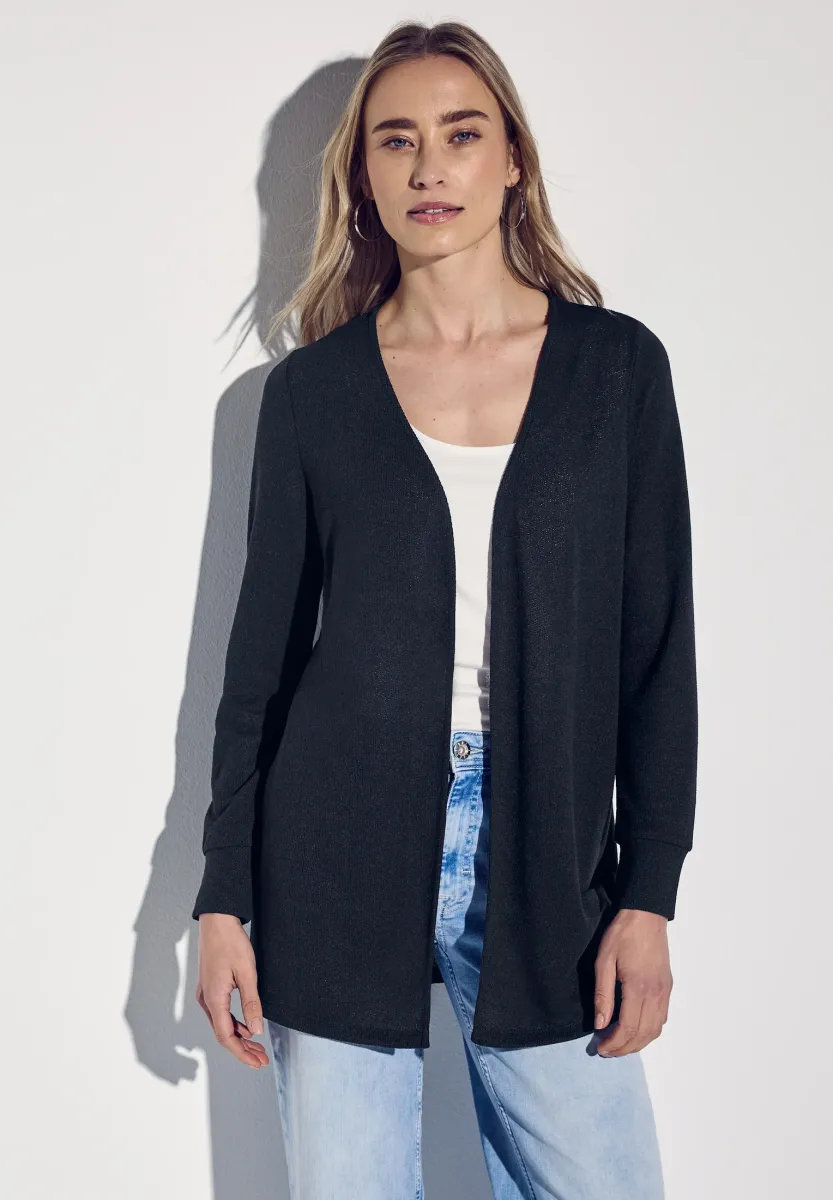 Strickjacke - blau
