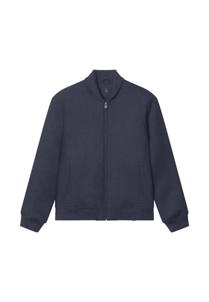 Strickjacke - blau