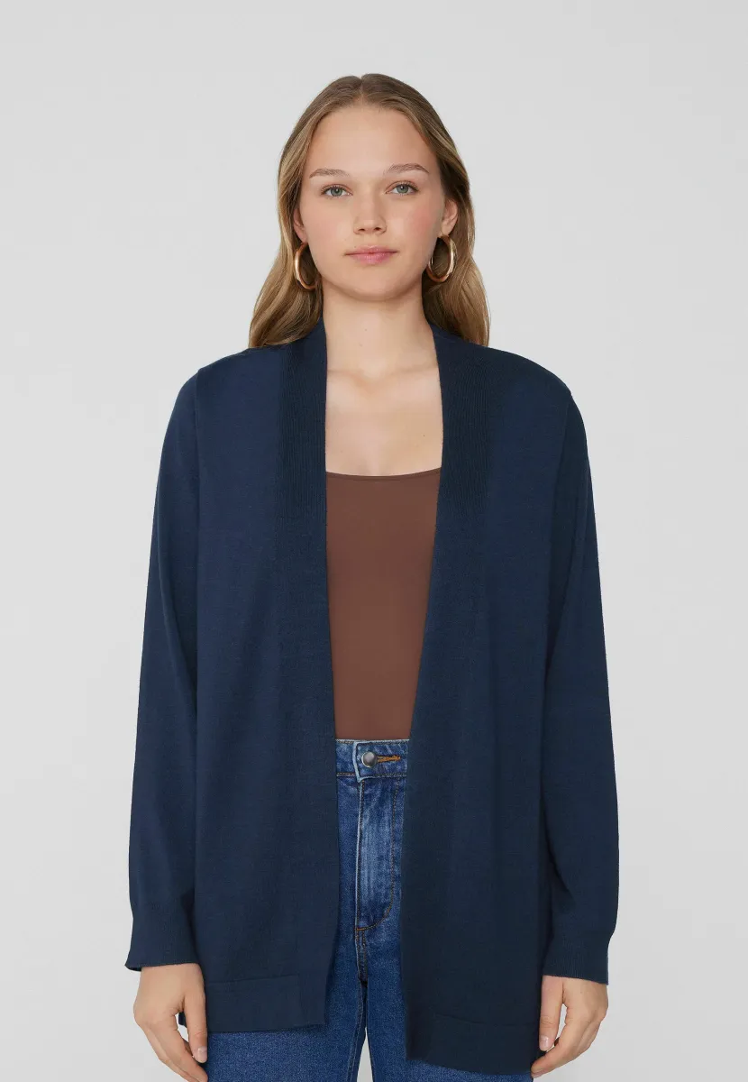 Strickjacke - blue