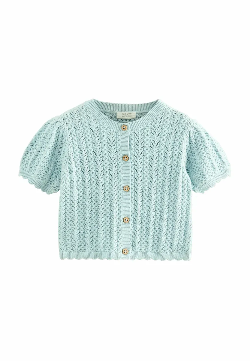 Strickjacke - blue