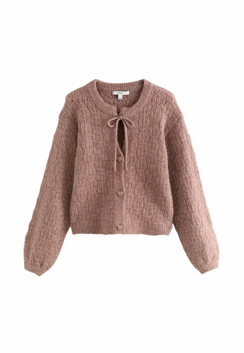 Strickjacke - blush pink