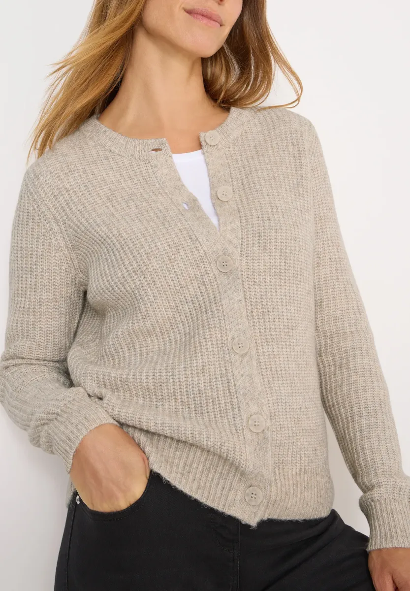 Strickjacke - braun