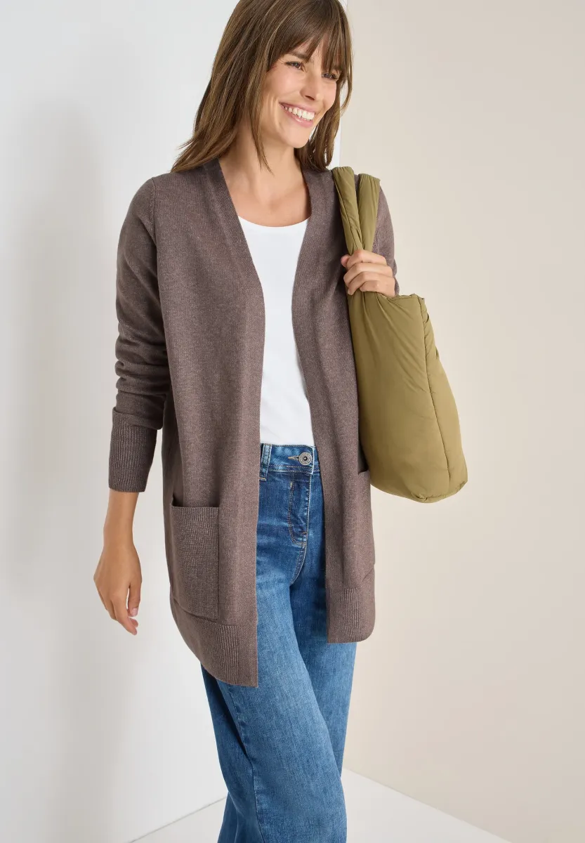 Strickjacke - braun