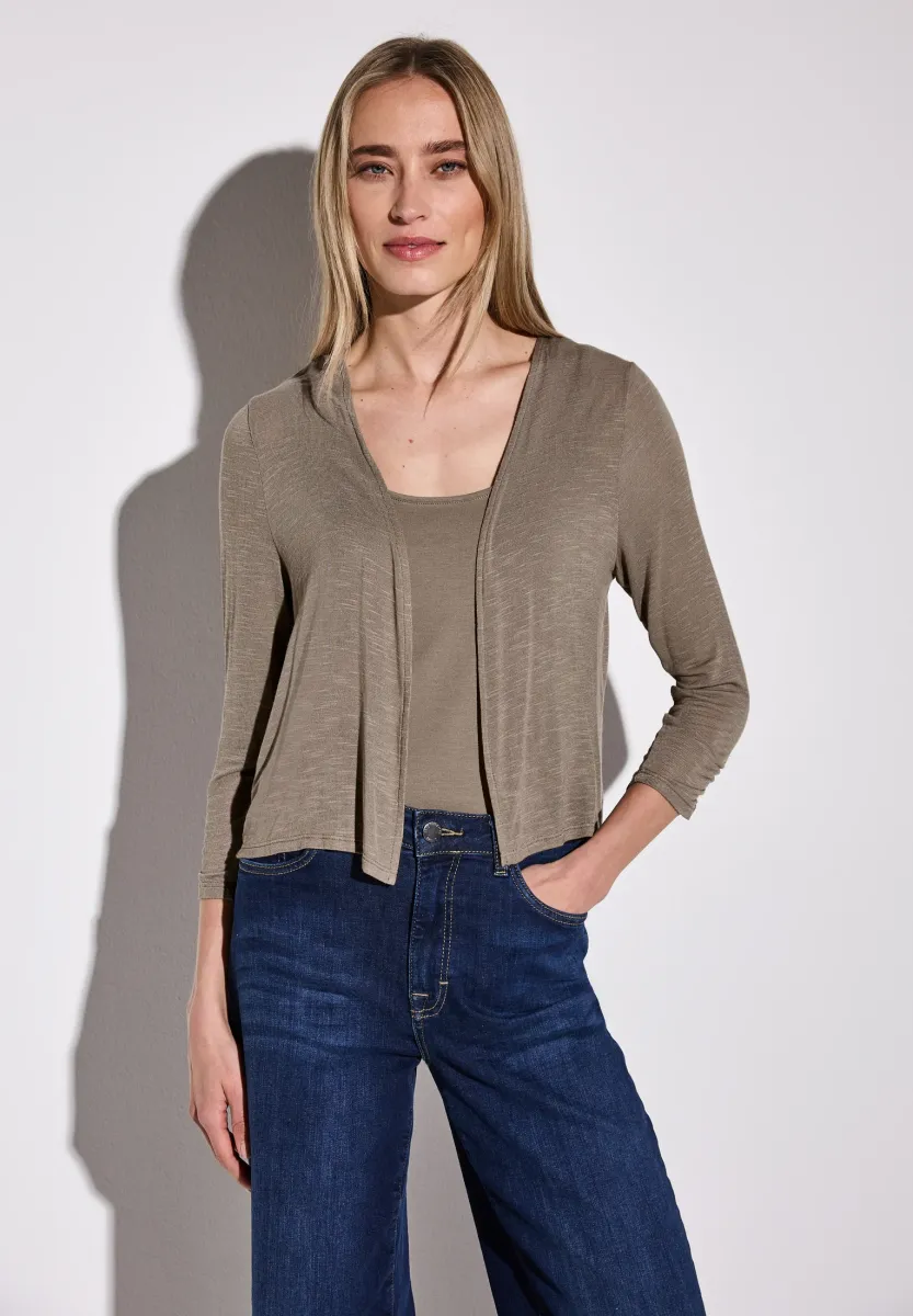 Strickjacke - braun