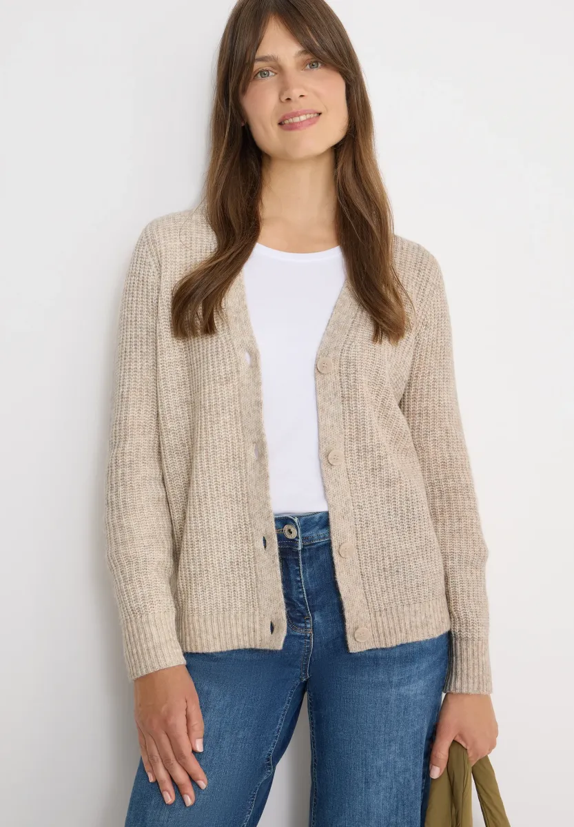 Strickjacke - braun