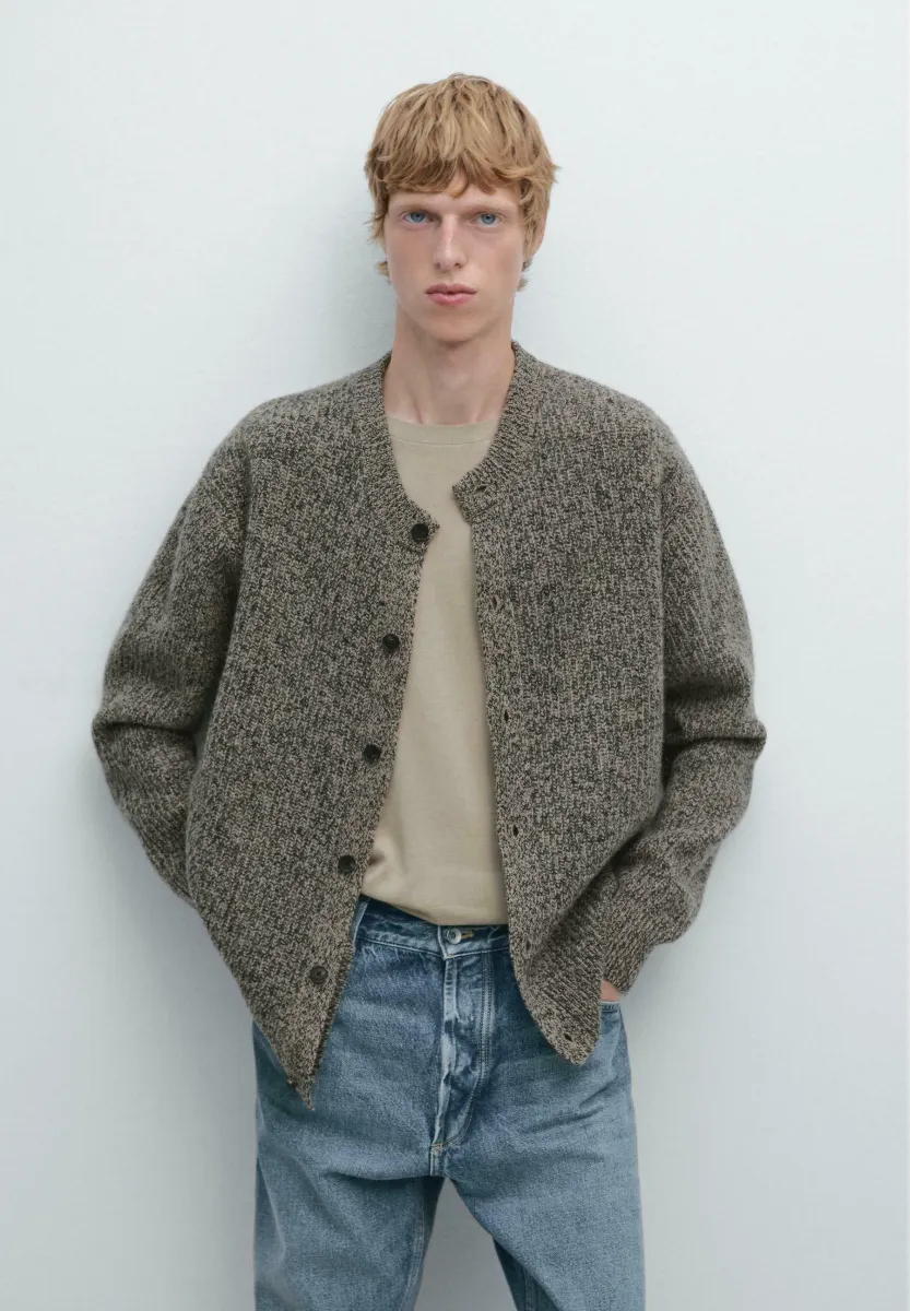 Strickjacke - brown