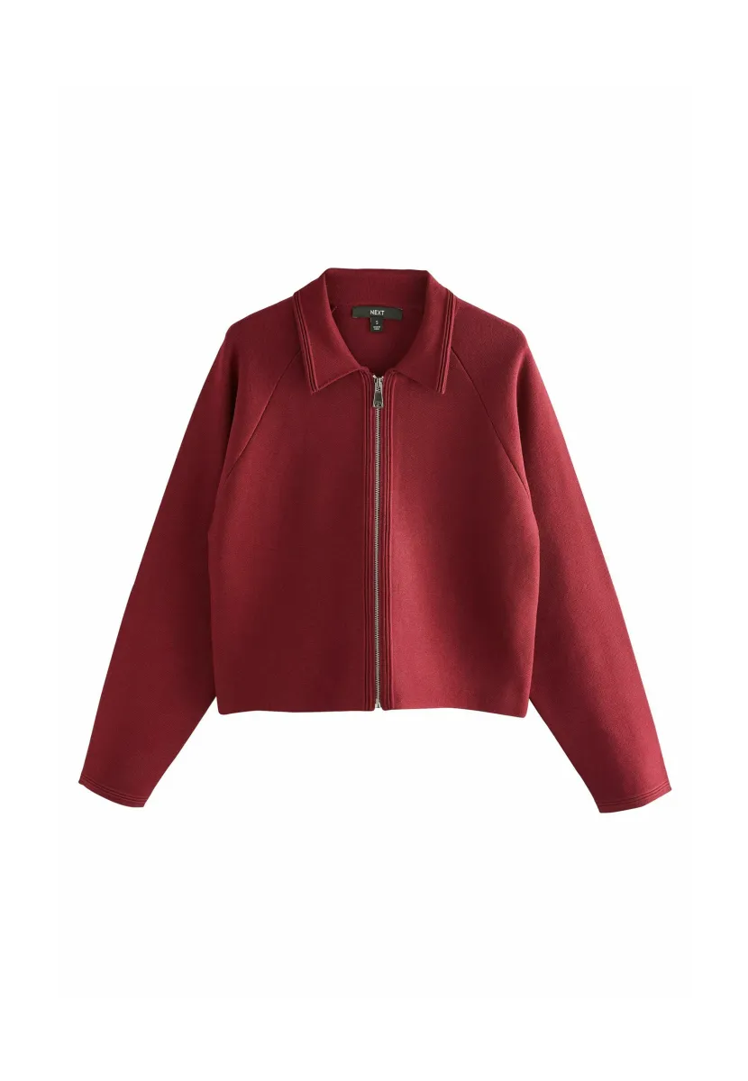 Strickjacke - burgundy red