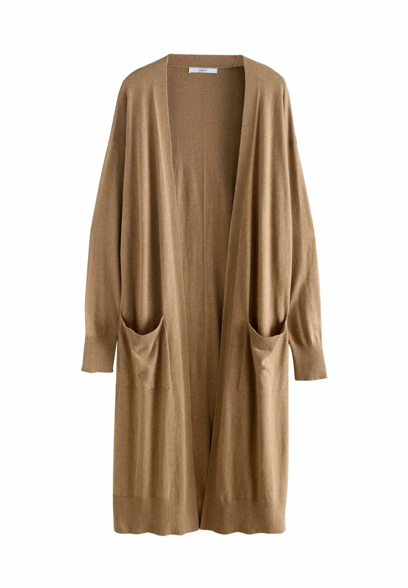Strickjacke - camel