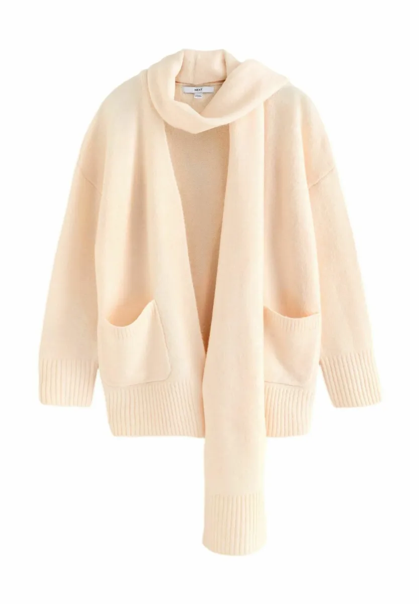 Strickjacke - chalk