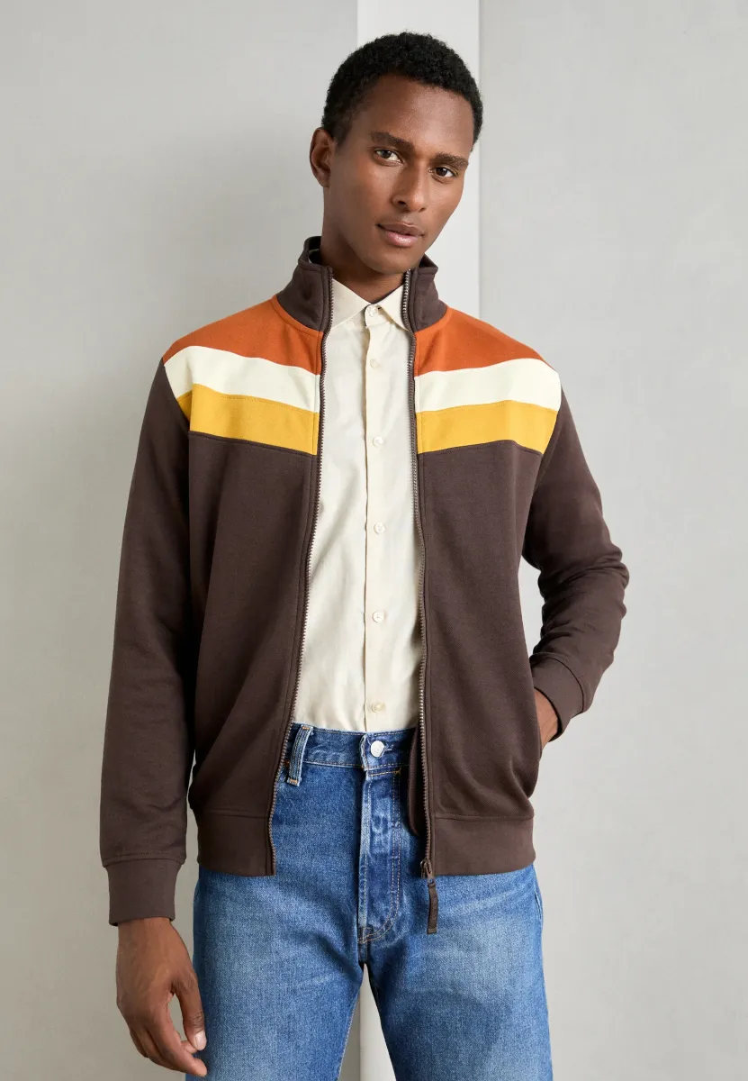 Strickjacke - coffee bean