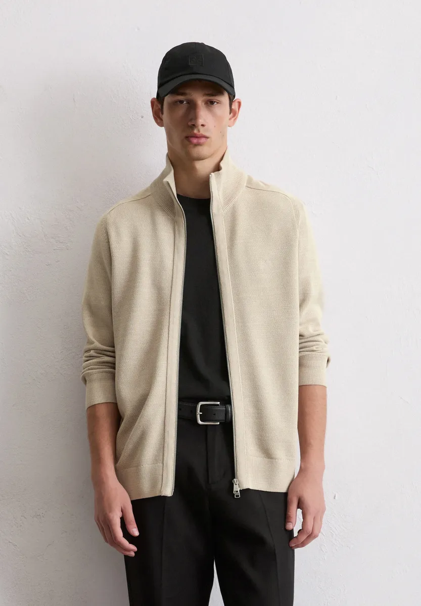 Strickjacke - dapple gray