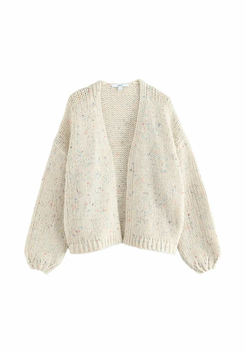 Strickjacke - ecru neppy