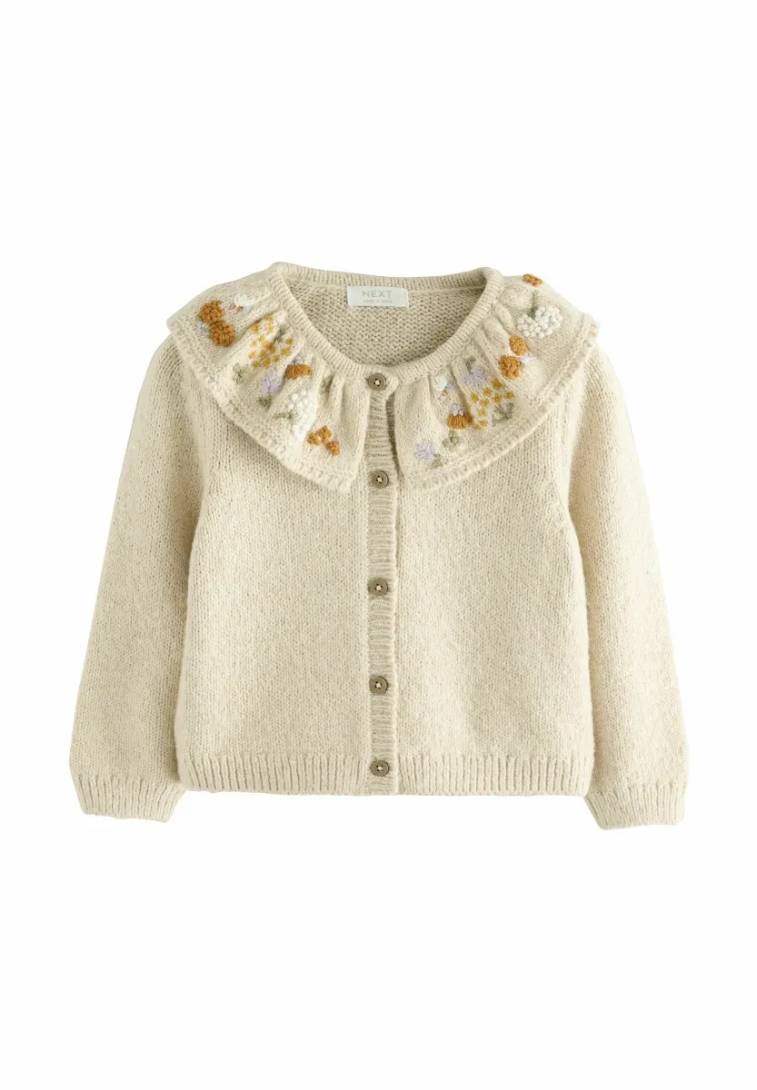 Strickjacke - ecru
