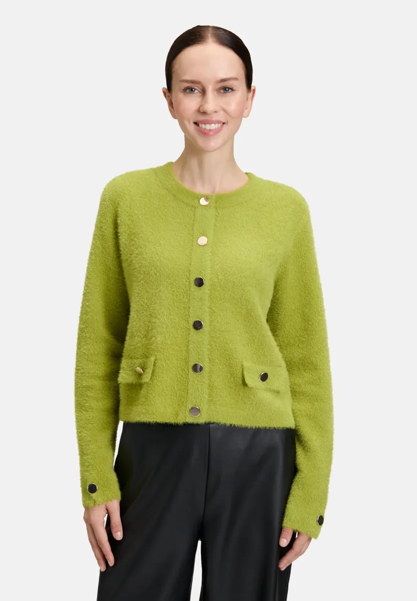 Strickjacke - fresh moss