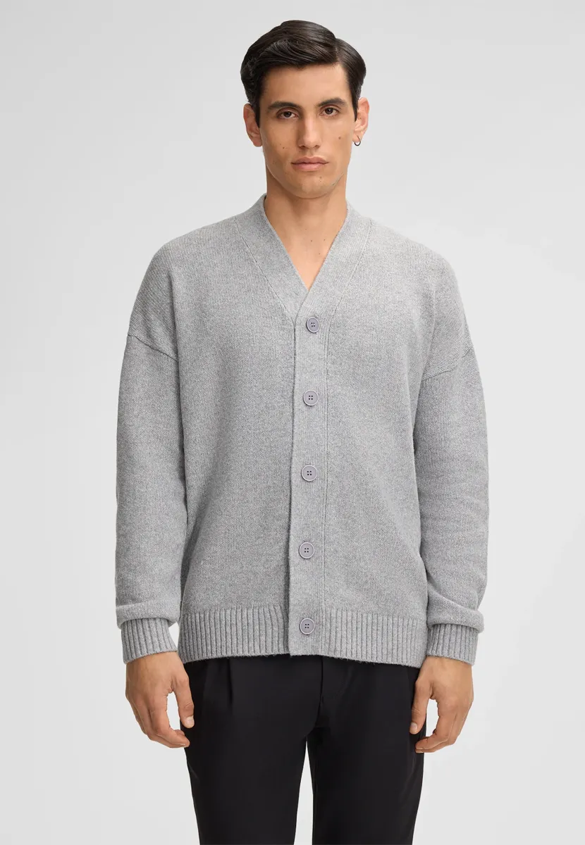 Strickjacke - grau