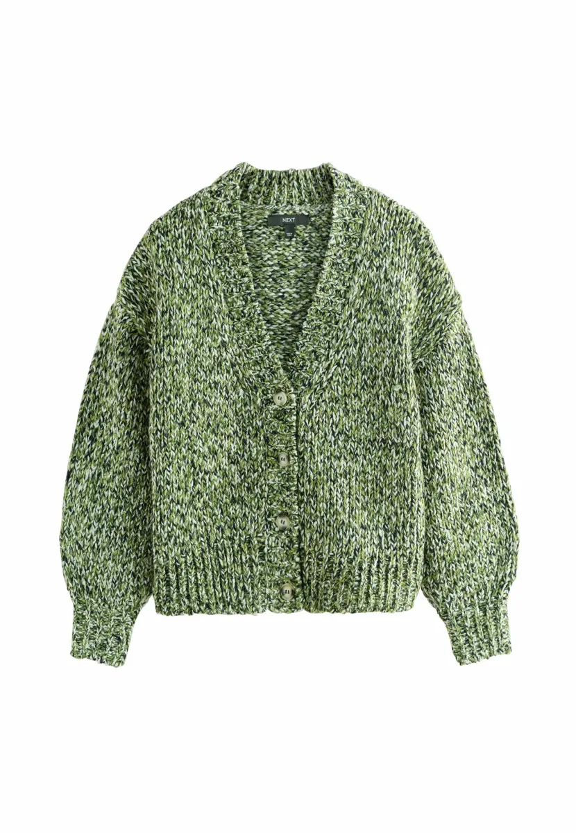 Strickjacke - green multi