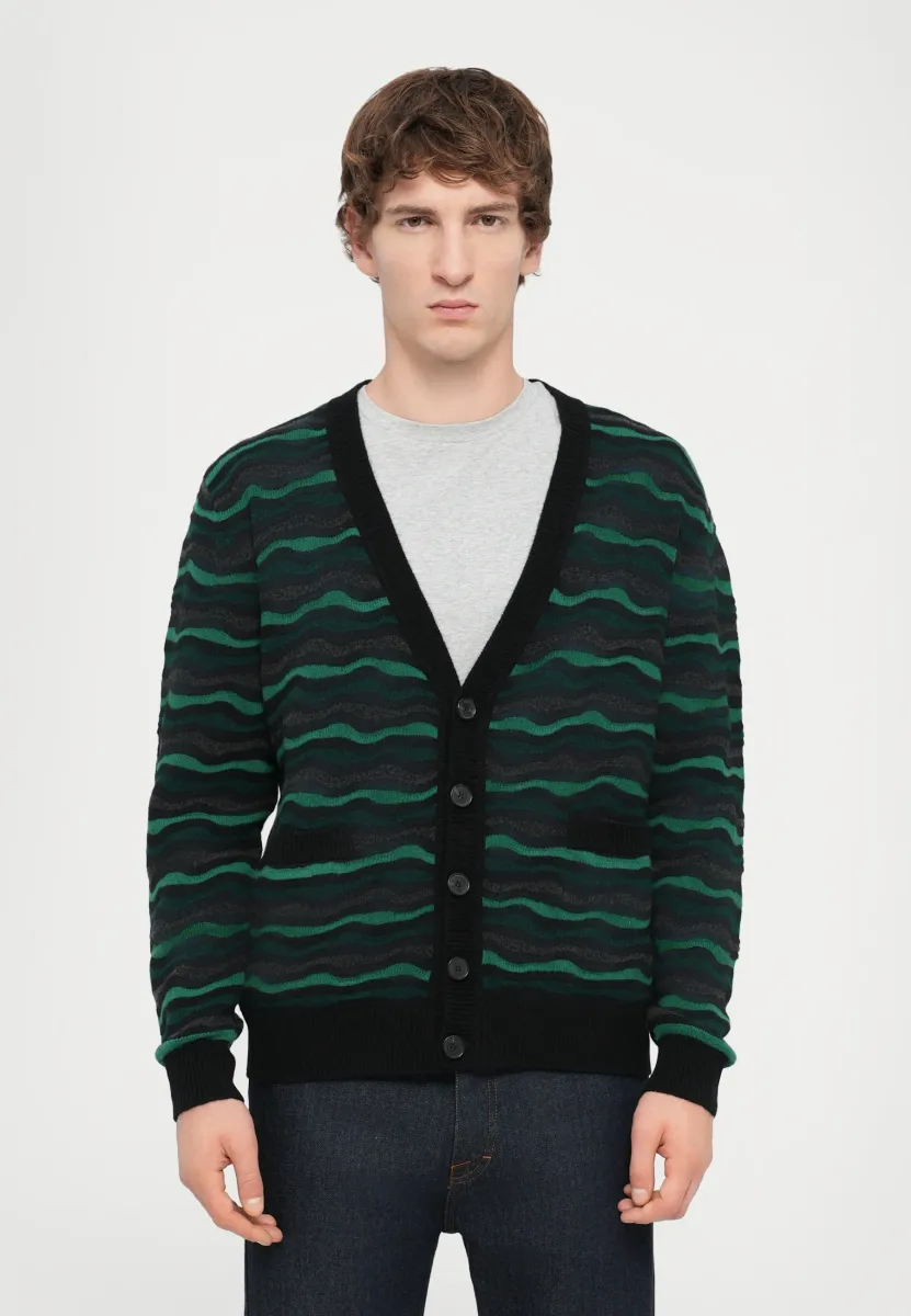Strickjacke - green tones