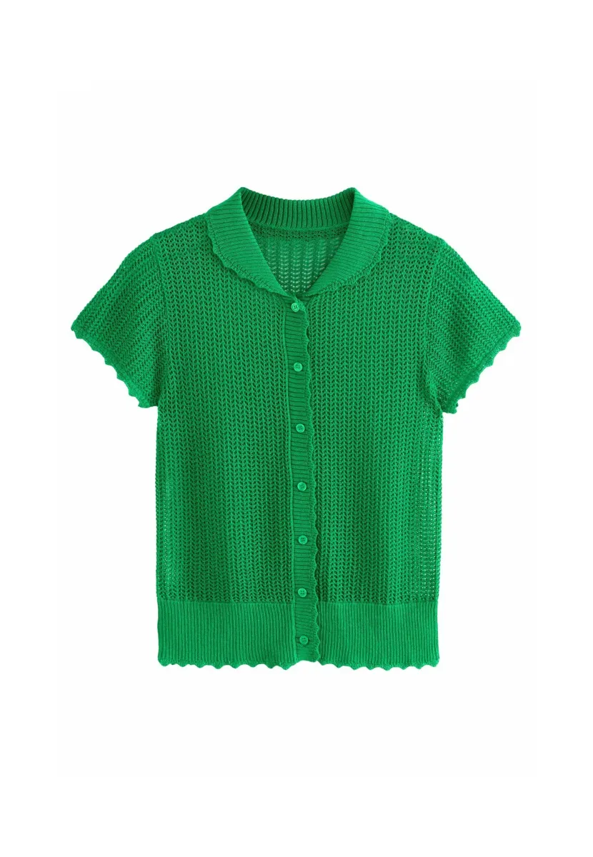 Strickjacke - green