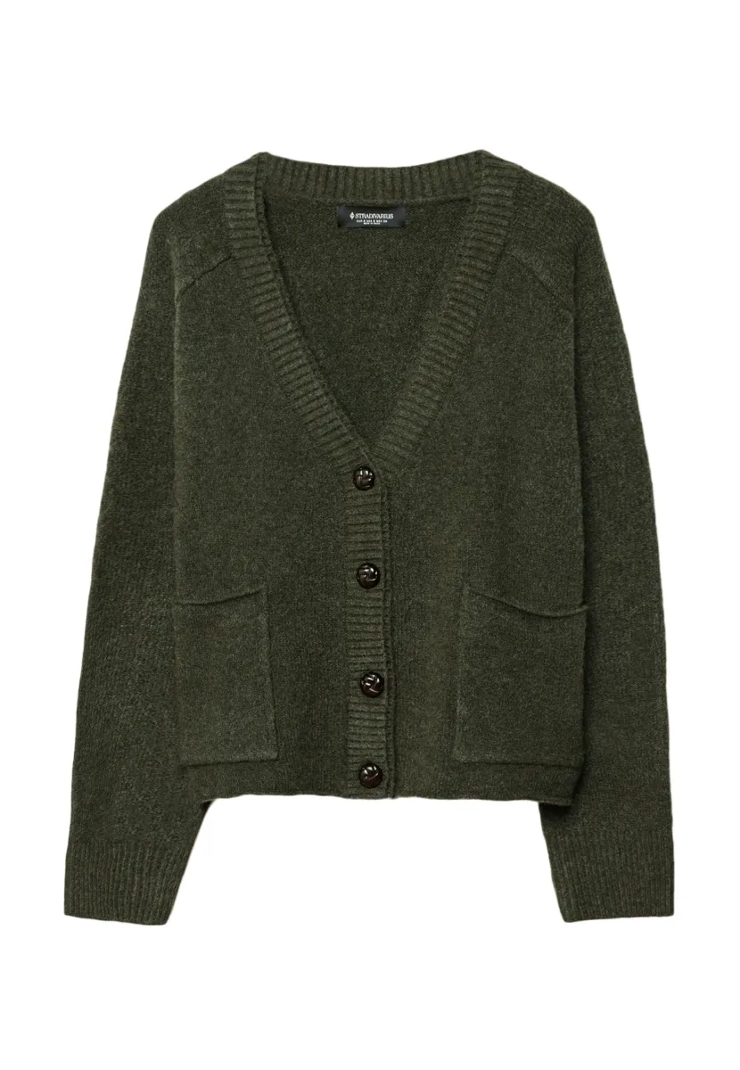 Strickjacke - green