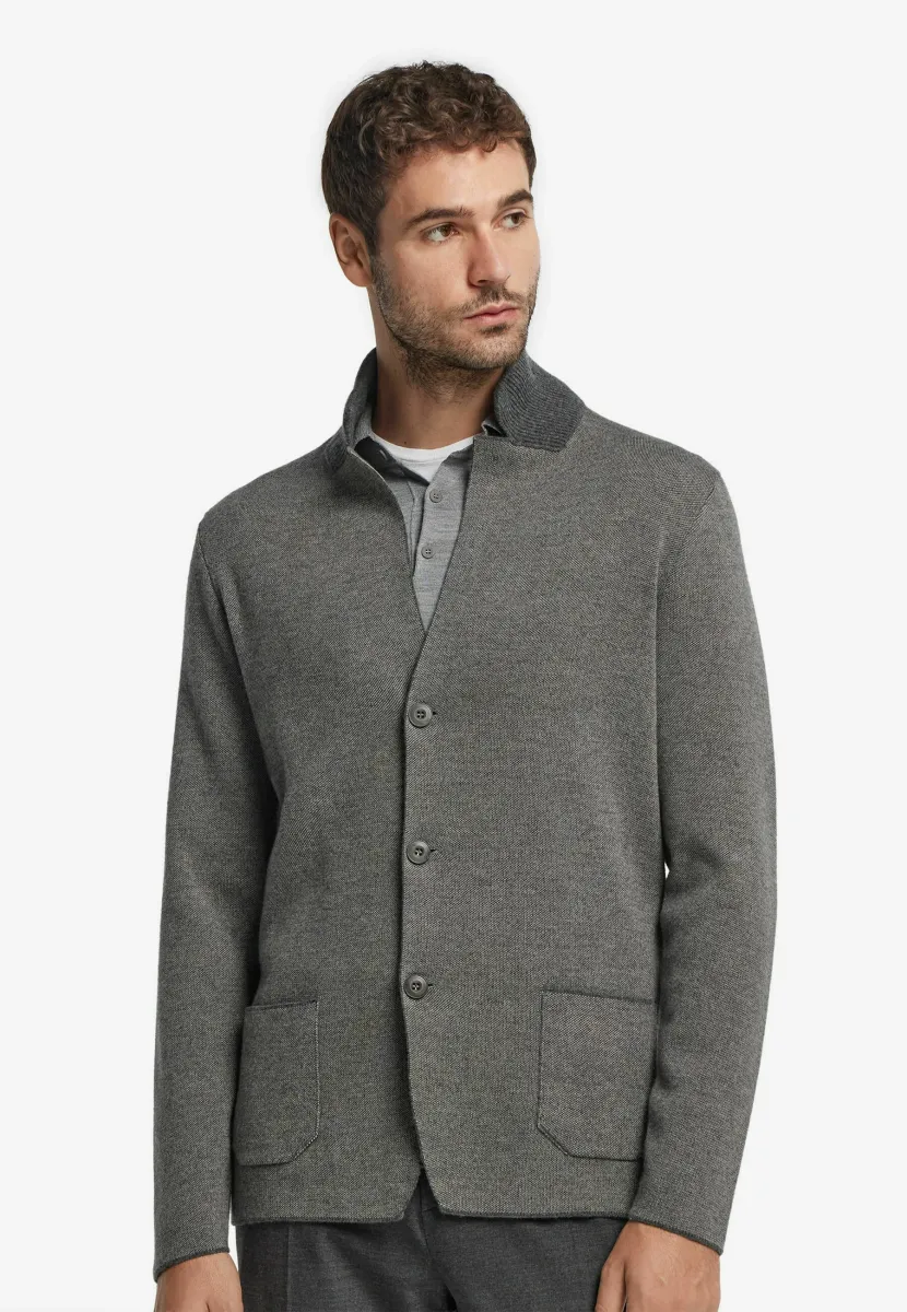 Strickjacke - grey