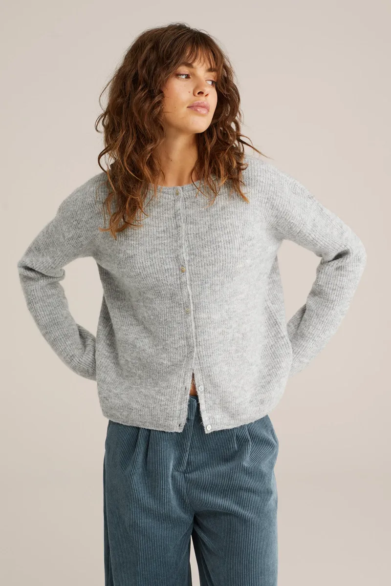 Strickjacke - grey