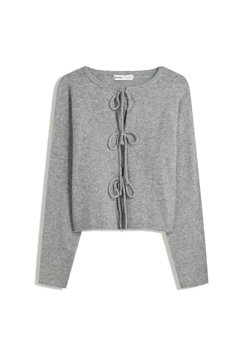 Strickjacke - grey