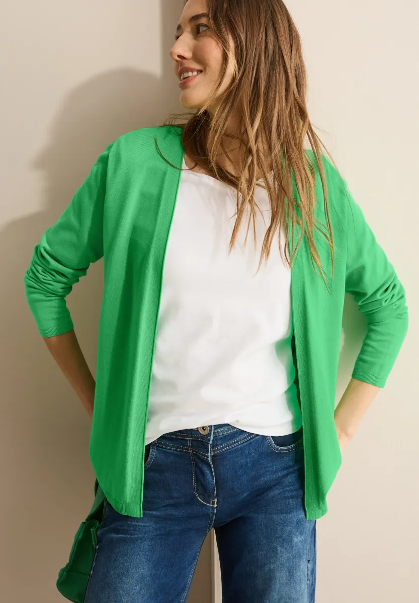 Strickjacke - grün