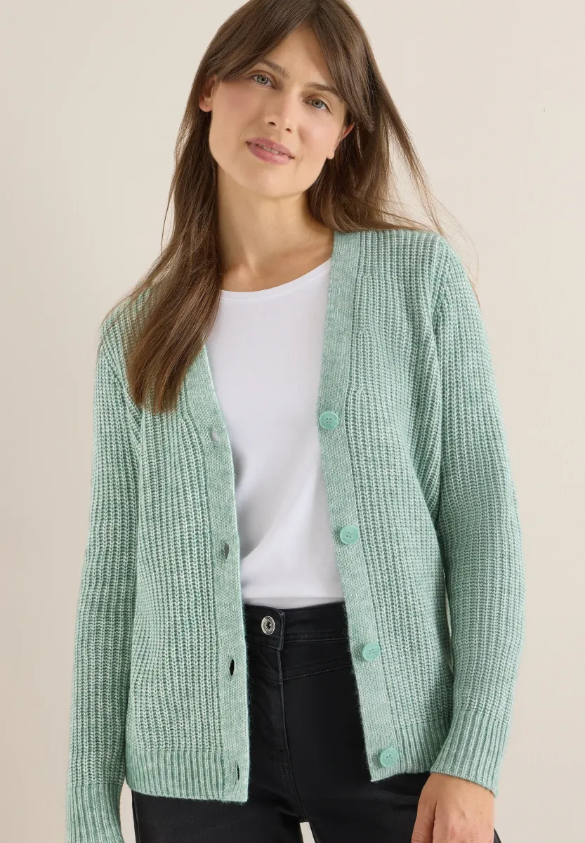 Strickjacke - grün