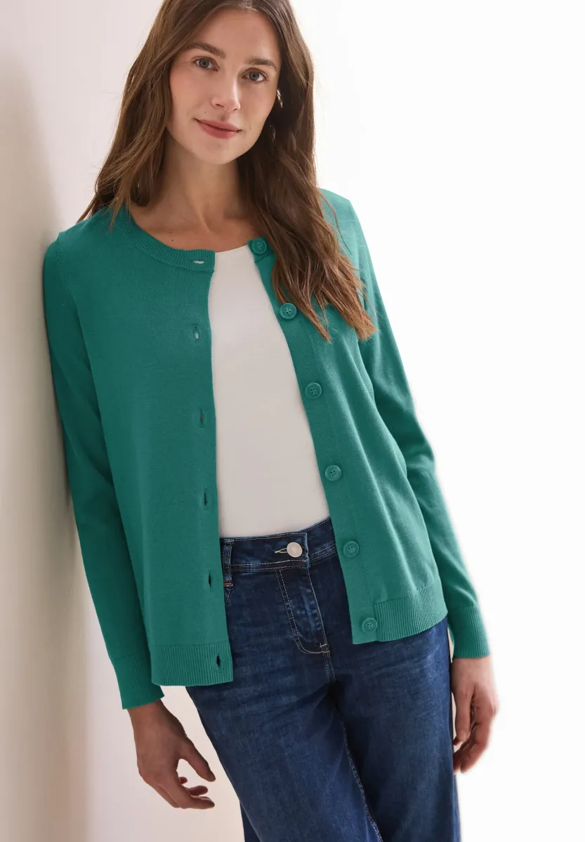 Strickjacke - grün