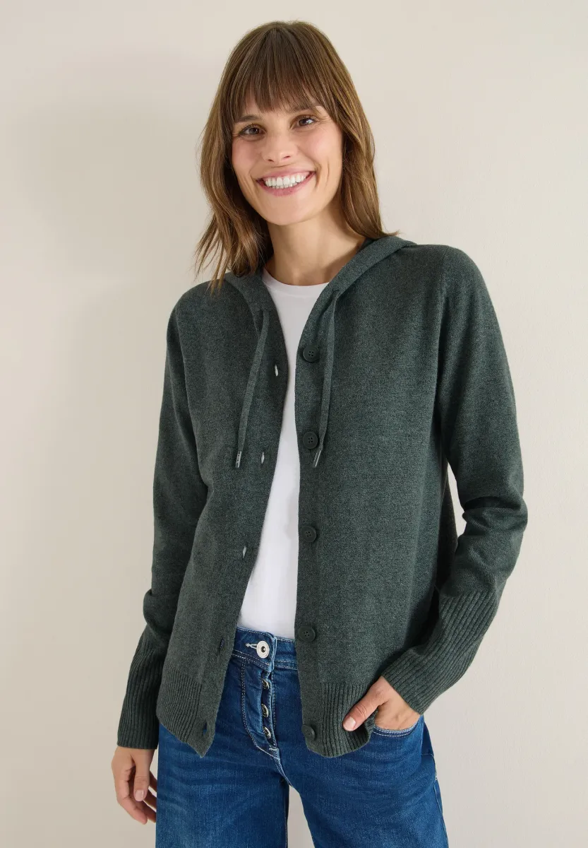 Strickjacke - grün