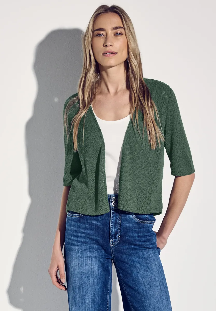 Strickjacke - grün