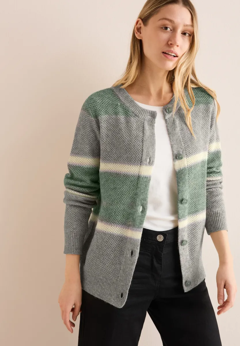 Strickjacke - grün