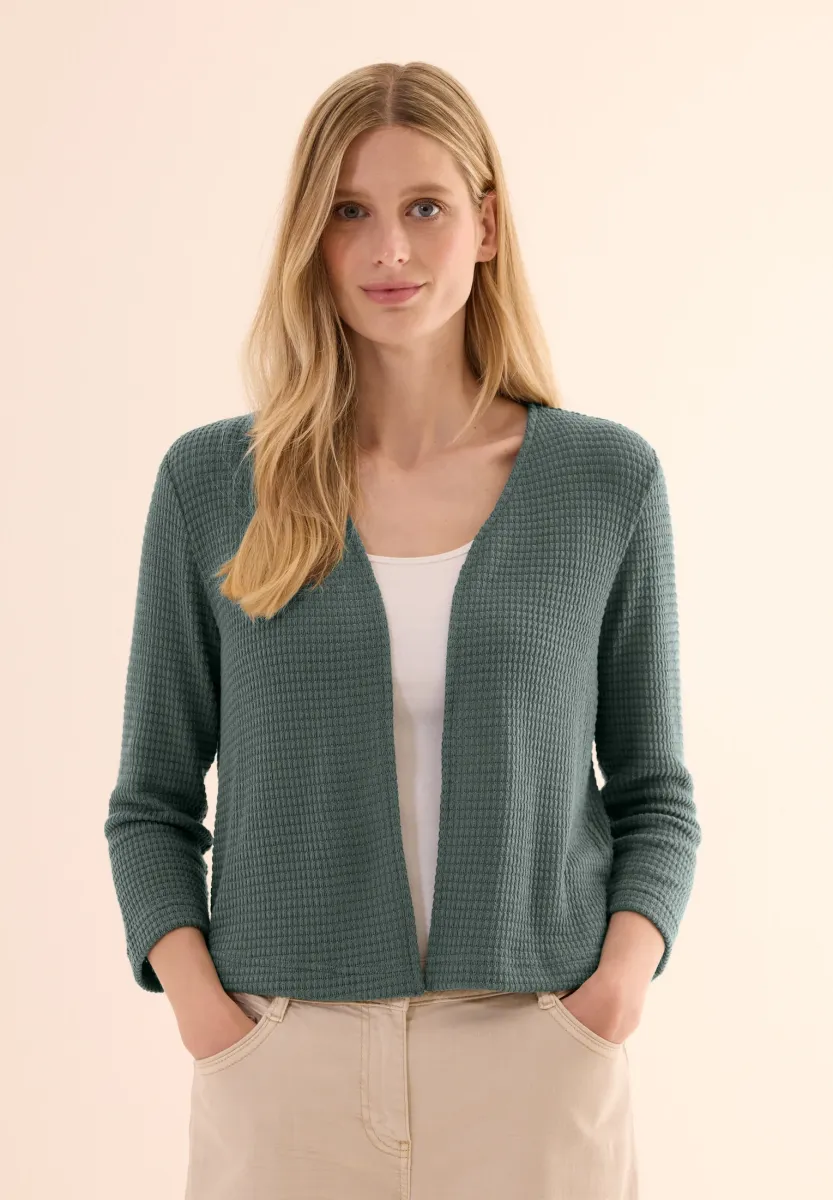 Strickjacke - grün
