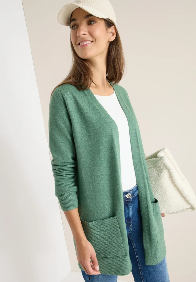 Strickjacke - grün